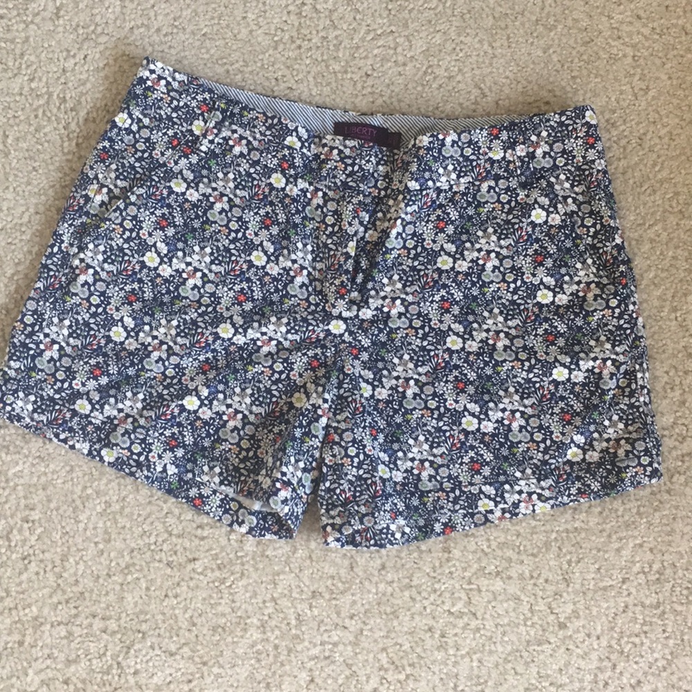 J Crew Liberty Arts Chino Shorts